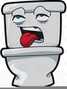 Animated Toilet Clipart Image
