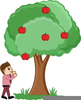 Low Hanging Fruit Clipart Image