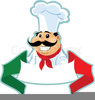 Free Pizza Chef Clipart Image
