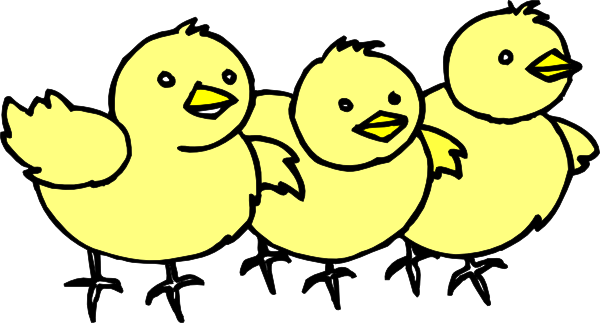 clipart of baby chickens - photo #19