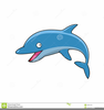 Clipart Dolphin Graphic Image