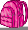 School Backpack Clipart Image