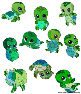 Yertle The Turtle Clipart Image