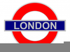 London Underground Sign Clipart Image
