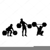 Clipart Weight Lifter Image