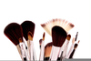 Makeup Brushes Clipart Image