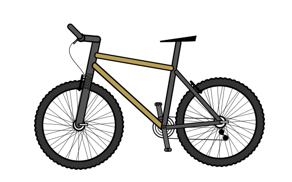 clip art cartoon bicycle - photo #38