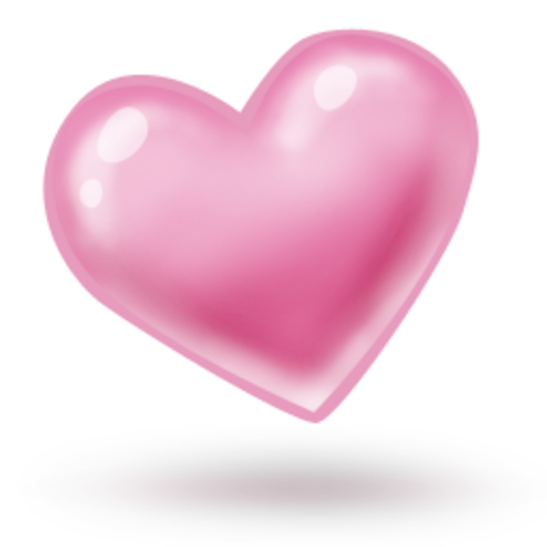 pink heart clip art free - photo #44
