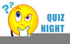 Table Quiz Clipart Image