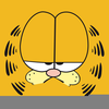 Garfield Bored Face Image