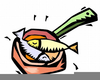Smiling Catfish Clipart Image