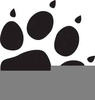 Clipart Of Wolf Paw Image