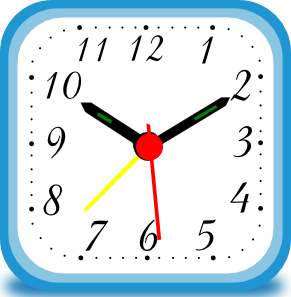 Clock Alarm Clip Art