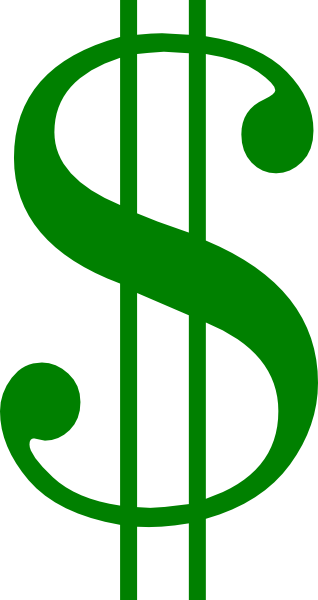 clipart of money signs - photo #1