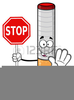 Animated Cigarette Clipart Image