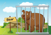 Zoo Cage Clipart Image