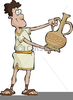 Greek Pottery Clipart Image