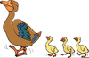 Free Clipart Ducklings Image