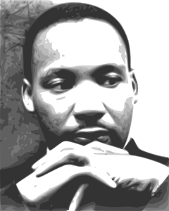 Martin Luther King Coloring Pages on Martin Luther King Jr  Clip Art   Vector Clip Art Online  Royalty Free