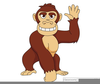 Animated Gorilla Clipart Image