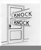 Door Knock Clipart Image