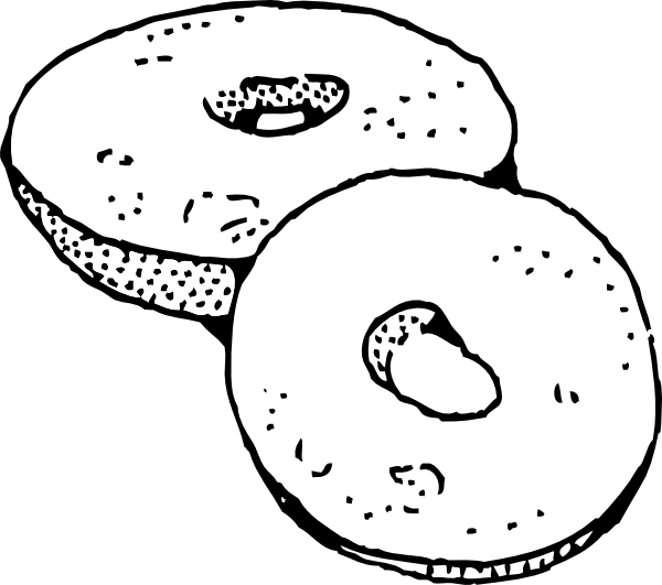 Bagel Clip Art at Clker.com - vector clip art online, royalty free