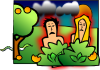 Adam Eve Sad Clip Art