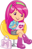 Strawberry Shortcake And Friends Clipart Image