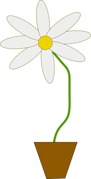 clipart flower in pot - photo #7