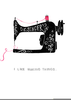 Antique Sewing Machine Clipart Image