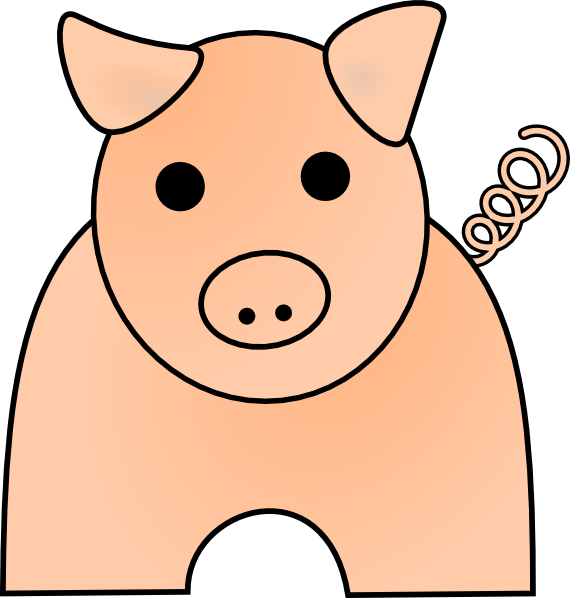 clip art piglet. Pig clip art