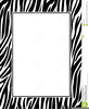 Zebra Stripe Clipart Border Image