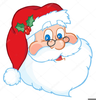 Free Blackline Christmas Clipart Image