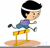 Animated Athlete Clipart Image