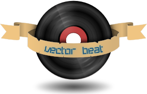 Vector Beat Record Clip Art
