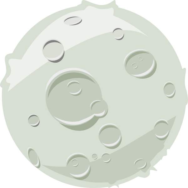 clipart of a moon - photo #41