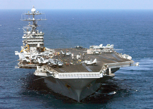 Uss Harry S Truman (cvn 75) Prepares To Engage In Flight Operations In Support Of Operation Iraqi Freedom Image
