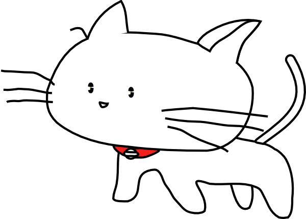 white cat clipart - photo #7