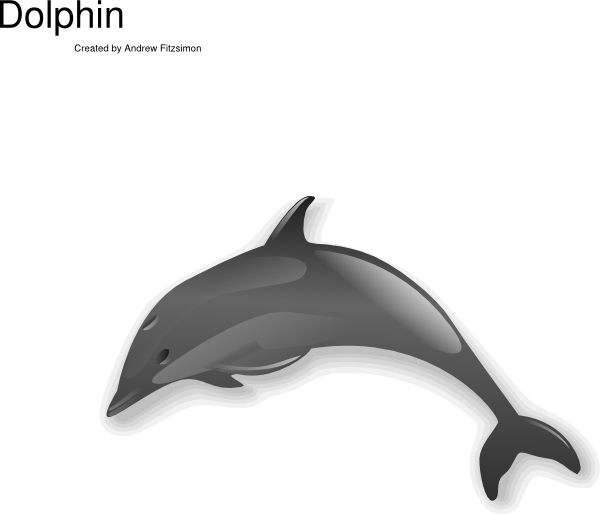 clipart of dolphin - photo #45