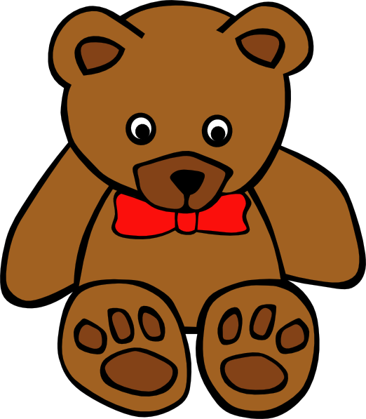 animated teddy bear clip art - photo #8
