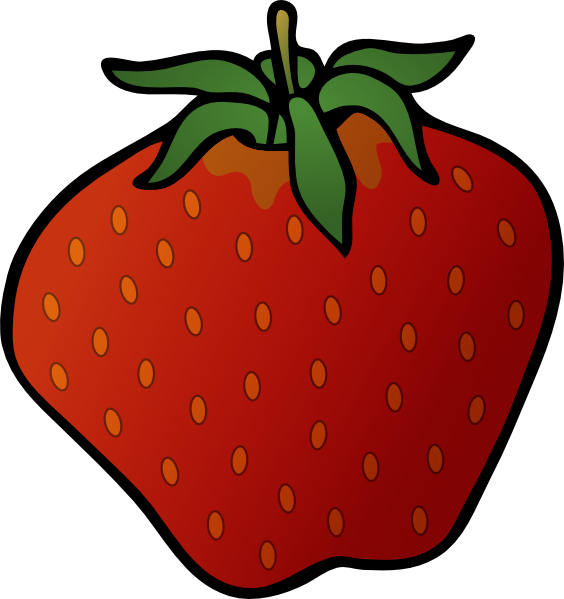 clipart of a strawberry - photo #25
