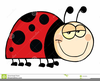 Cute Ladybugs Clipart Image