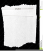 Blank Newspaper Clipart Image