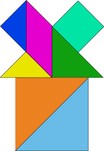 Tangram Puzzle Clip Art