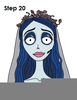 Corpse Bride Clipart Image