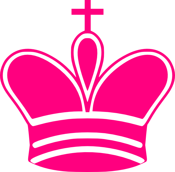clip art pink crown - photo #5