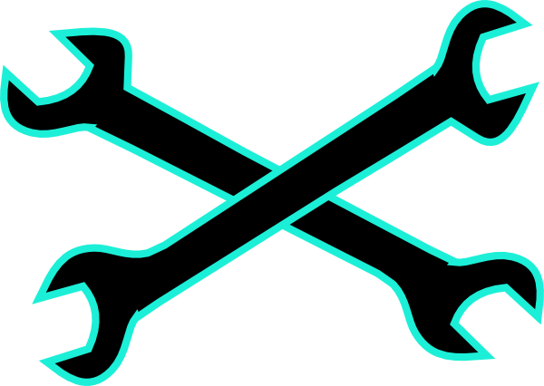 wrench clip art vector free - photo #21