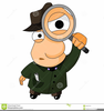 Kid Detective Clipart Image