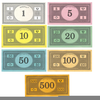 Monopoly Money Clipart Image