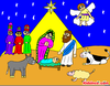 Free Nativity Christmas Clipart Image